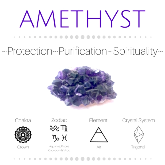 HAND CRAFTED Genuine Amethyst Silver Cuff Bracelet - Picture 4 of 4